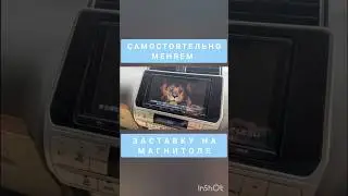 TOYOTA КАК САМОСТОЯТЕЛЬНО ПОМЕНЯТЬ ЗАСТАВКУ НА МАГНИТОЛЕ  TLC PRADO NSZT-Y66T NSZT-Y64T 89141880624