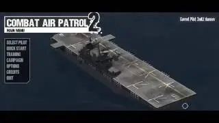 Combat Air Patrol 2 (v802) - take off, bombing and landing on moving LHD