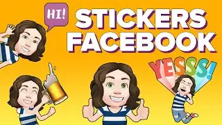 Crea tu AVATAR en FACEBOOK y MESSENGER!! (stickers con tu cara!) | ChicaGeek