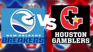 New Orleans Breakers VS Houston Gamblers Live Scoreboard