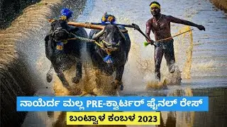 Naverda Malla Pre-Quarter Finals | Bantwala Kambala 2023 | Namma Kambala