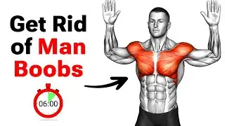 Lose Man Boobs in 10 Days Challenge - Fastest Chest Fat Burn Workout
