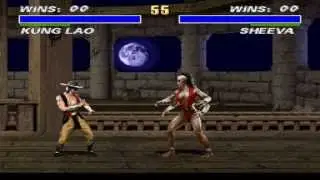 Mortal Kombat 3 SNES combo exhibition