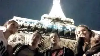 Париж - день 5. Под ночной Эйфелевой Башней