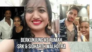 Moment Saat Berkunjung Ke Rumah SRK & Sidharth Malhotra | Lina Mukherjee Vlog