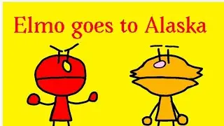 Elmo goes to Alaska