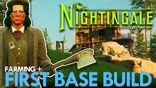 Nightingale - How Base Building and Resource Farming / Gathering Works & Feels