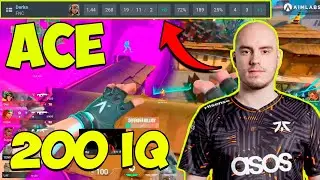 Derke ACE vs Zeta - Jawgemo 200 IQ Play - Valorant Champions 2023 Day 3 Highlights