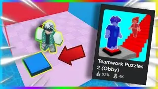 Making a TEAMWORK OBBY game on ROBLOX? | Part 01