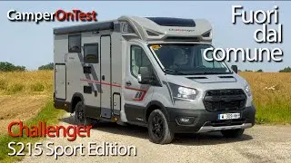 Challenger S215 Sport Edition: semintegrale compatto con una dotazione completa e un layout insolito