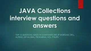Top 10 Java collections framework interview questions for experienced[Most asked interview question]