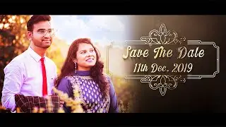 Best Romantic Whatsapp Wedding Invitation II Save The Date II Vijay & Pooja II 2019