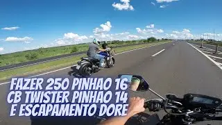 FAZER 250 VS CB TWISTER 250 VS FAN 150