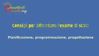 Pianificazione, programmazione e progettazione