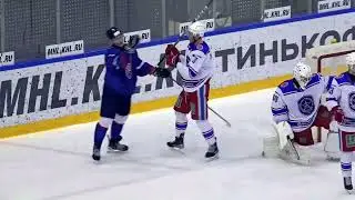 Хайлайты матча: ХК «Капитан» - «Академия Михайлова». 09.02.24