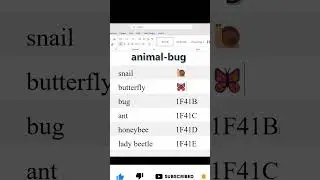 Animal Symbols In MS Word | ALT X Codes | BUG Symbols | #shorts #wepptutorials #altxcodes #msword