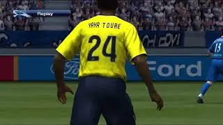 Pes 2009 Barselona  Zenit YARI FİNAL 2 Top Player