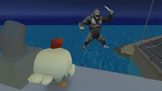 Kong update in chicken gun |Chicken gun|
