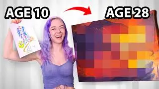 I Painted my Old Art, 18 Years Later