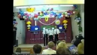Последний звонок 2005 - выступление выпускников