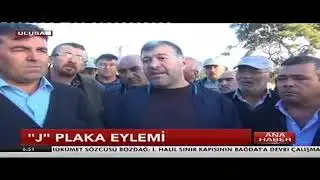 Tarım İşçilerini Taşıyan Servisçilerin J Plaka İsyanı