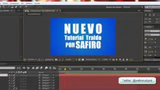 Adobe After Effects CS6 Tutorial Crear una intro TipoAnimada (Camara 3D, TEXTOS, MOVIMIENTOS)