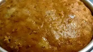 Steamed banana cake/first time making banana cake