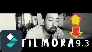 How to move cinematic frame upward and downward in filmora 9.3