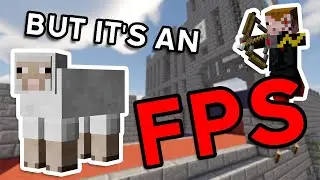 Minecraft, but it's a First Person Shooter | Ram War