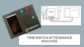 Time Watch Attendance Machine Increase Battery Backup Time