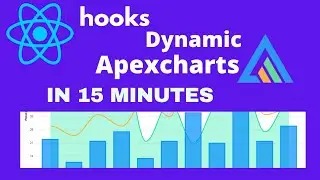 Render Dynamic Data Using An API In Apexcharts with hooks | Apexcharts with function #4 Tutorial