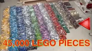 45,000 LEGO Bricks……