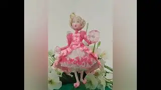 Ватная Игрушка Принцесса на горошине.