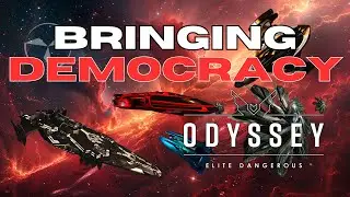Titan bombing runs against Oya in Elite Dangerous