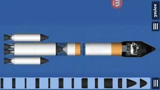Запуск марсохода на РН Протон М в SpaceFlight Simulator