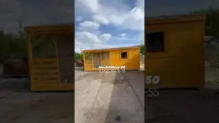 Дачная бытовка с верандой #бытовкимосква