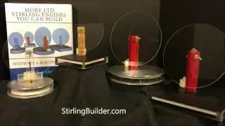 Four LTD Stirling Engines