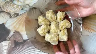 МАНТЫ МАЛЮТКИ #манты #рецепты #быстрыерецепты