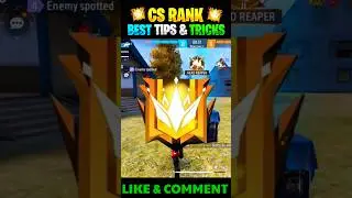 CS RANK BEST TIPS AND TRICKS IN TELUGU #shorts #csrank #csrankpushtipsandtricks