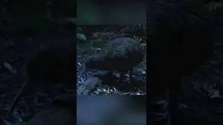 Киви - птица с шерстью и усами