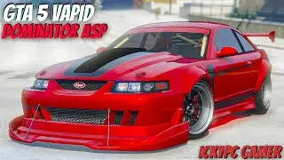 GTA 5 Online : Vapid Dominator ASP Customization & Review | Mustang SVT Cobra R