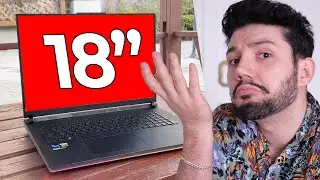 OYUNCU LAPTOPU DEDİĞİN 18" OLACAK ABİ!