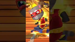 Tom Hero vs Raccoon 🦝 Boss #game #tomherodash #juitom #kidsgames #shorts #video