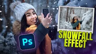 Creating Realistic Snow in Photoshop: A Step-by-Step Guide | Snow Effect | Photoshop Manipulation