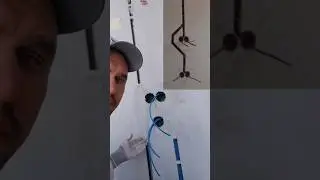 ⁉️Штробы сбоку 🤷🏼‍♂️ или по центру?🙅🏼‍♂️ #электромонтаж