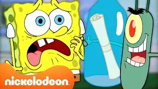 SpongeBob & TMNT | Setiap Kali Plankton HAMPIR Menang 😅 | Kompilasi 60 Menit | Nickelodeon Bahasa