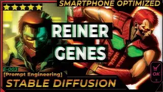 Rainer Genes: Reimagining Rainer from Attack on Titans with AI Art