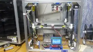 CoreXY 3DプリンタZ軸をベルトドライブ化34(動滑車採用)。Belt Drived Z Axis with CoreXY 3D Printer 34(adopts Movable Pully)