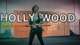 VLOGMAS DAY 17- Hollywood Fight Scene/ Stuntwomen