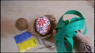 Декор. Яйцо из бисера. Мастер-класс